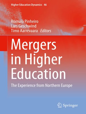 cover image of Mergers in Higher Education